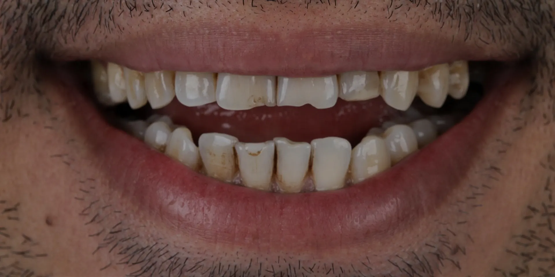 نمونه لمینت سرامیکی — قبل